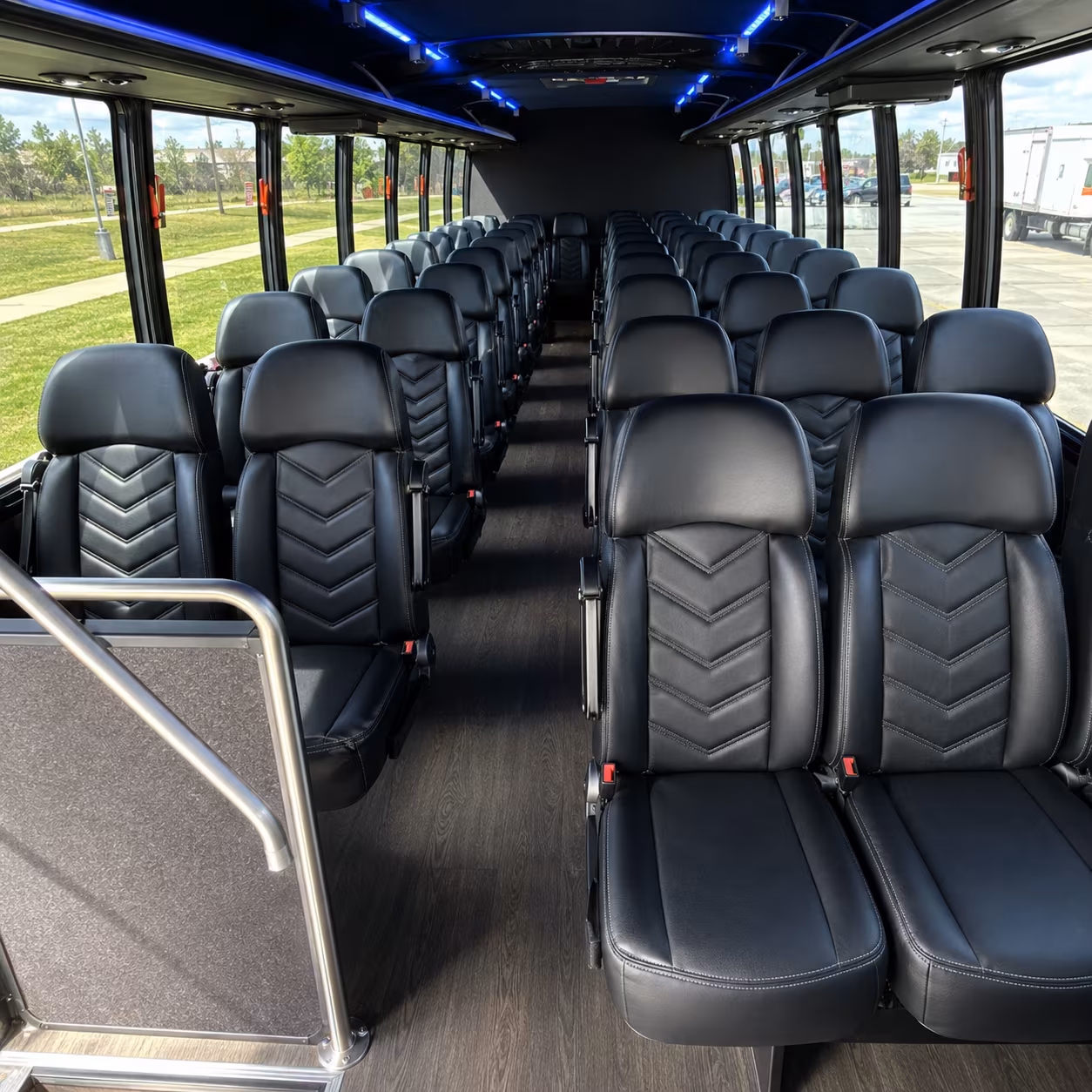 lynchburg sporting event transportation onboard seating